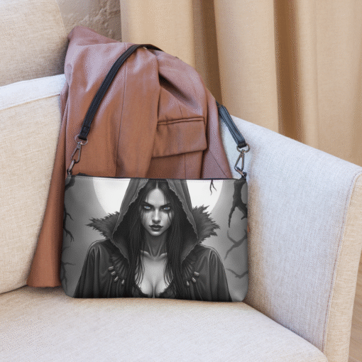 Goth Witch Crossbody Bag – Dark Aesthetic, Versatile & Stylish - Image 3