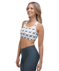 Alternative view of Spider Candy Sports Bra – Stylish Moisture-Wicking Activewear with Support & Comfort