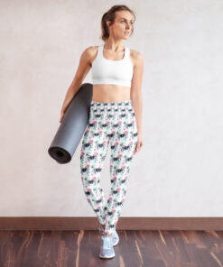 Spider Candy Yoga Leggings – Super Soft, Stretchy & Comfortable Halloween-Inspired Activewear