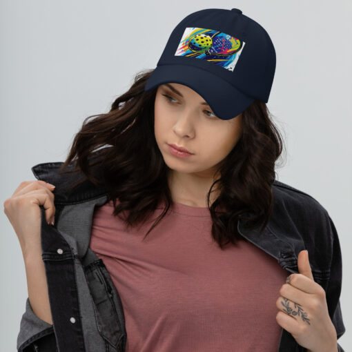 Sportsman Pickleball Cap – Adjustable Low-Profile Cotton Cap with Curved Visor - Image 3