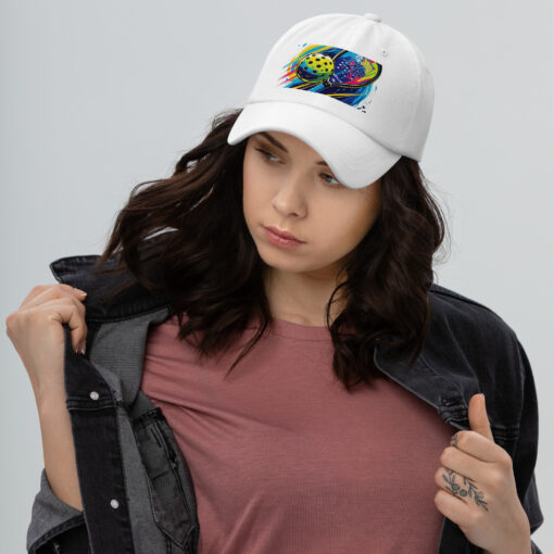 Sportsman Pickleball Cap – Adjustable Low-Profile Cotton Cap with Curved Visor