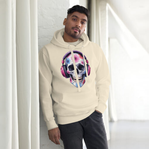 Dead Tired but Still Stylish Skull Hoodie | Muerto de Cansancio pero con Estilo - Image 11