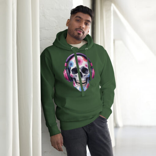 Dead Tired but Still Stylish Skull Hoodie | Muerto de Cansancio pero con Estilo - Image 3