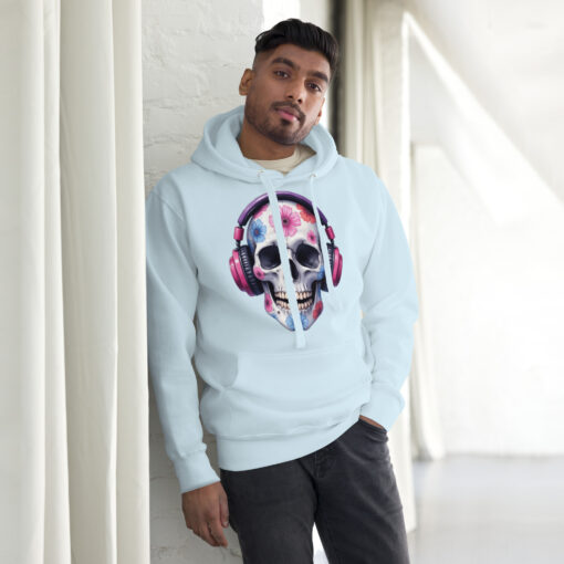 Dead Tired but Still Stylish Skull Hoodie | Muerto de Cansancio pero con Estilo - Image 9