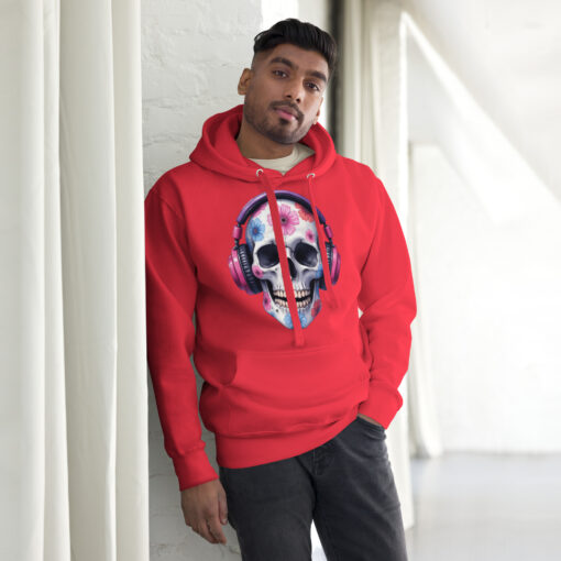 Dead Tired but Still Stylish Skull Hoodie | Muerto de Cansancio pero con Estilo - Image 5