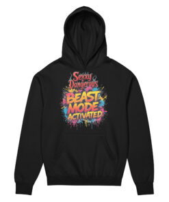 Beast Mode Activated Men’s Box Hoodie | Premium Streetwear & Fitness Style