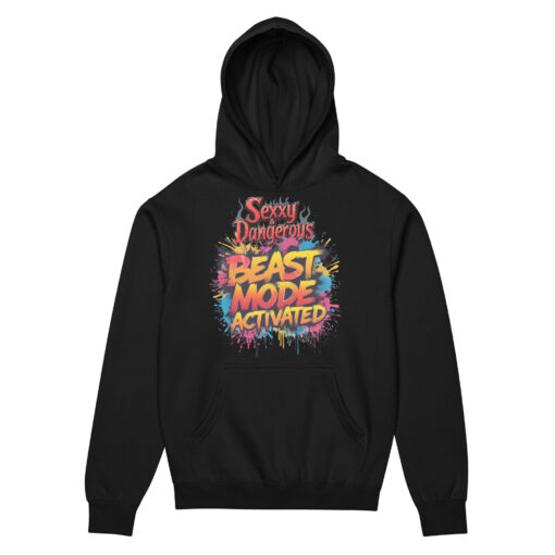 Beast Mode Activated Men’s Box Hoodie | Premium Streetwear & Fitness Style