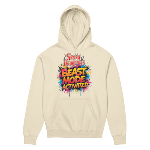 Beast Mode Activated Men’s Box Hoodie | Premium Streetwear & Fitness Style - Image 10