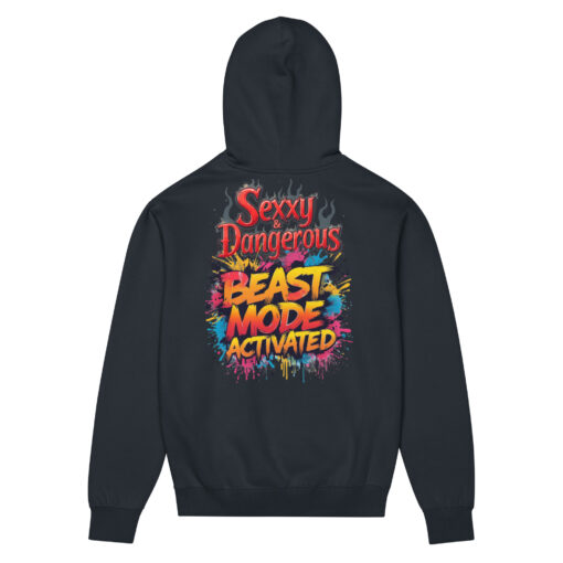 Beast Mode Activated Men’s Box Hoodie | Premium Streetwear & Fitness Style - Image 3