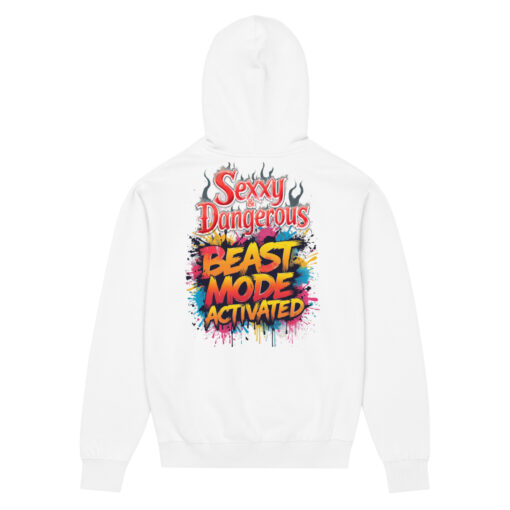 Beast Mode Activated Men’s Box Hoodie | Premium Streetwear & Fitness Style - Image 11
