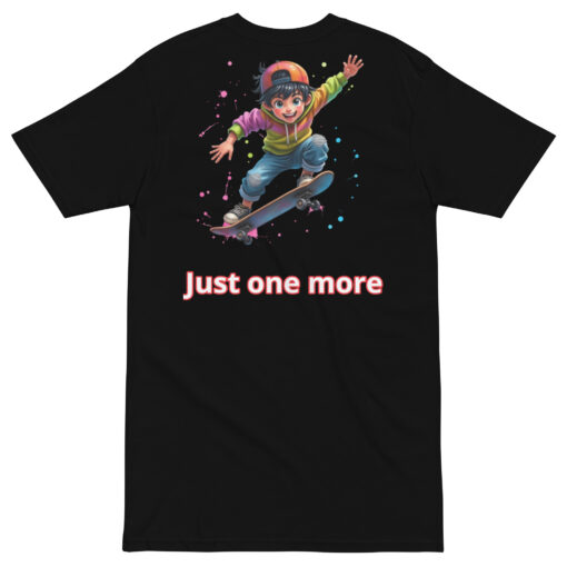 Men’s Premium Heavyweight Skateboarding T-Shirt - Image 4