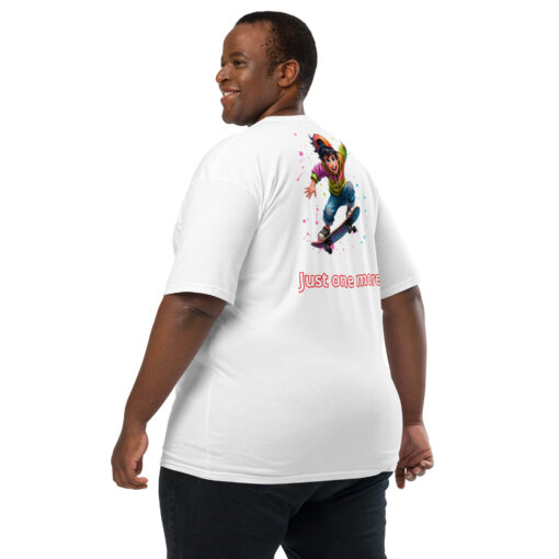 Men’s Premium Heavyweight Skateboarding T-Shirt - Image 10