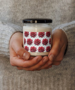 Alternative view of 🕯️ Soy Candle – Sea Salt & Orchid + 9 More Scents | Long-Lasting Clean Burn