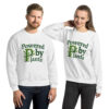 Unisex Sweatshirt | “Powered By Plants” Vegan Graphic Sweater | Eco-Friendly Cozy Pullover