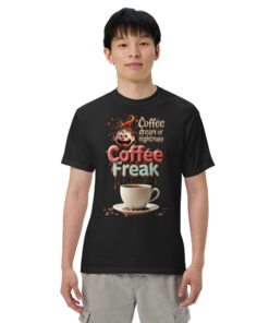Coffee Freak T-Shirt | Funny Coffee Lover Graphic Tee | Multiple Colors Available