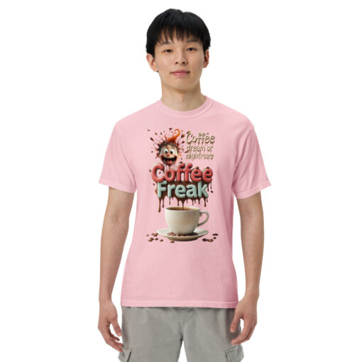 Coffee Freak T-Shirt | Funny Coffee Lover Graphic Tee | Multiple Colors Available - Image 46