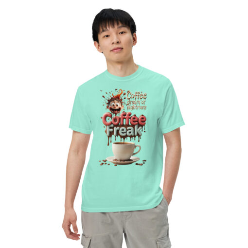 Coffee Freak T-Shirt | Funny Coffee Lover Graphic Tee | Multiple Colors Available - Image 53