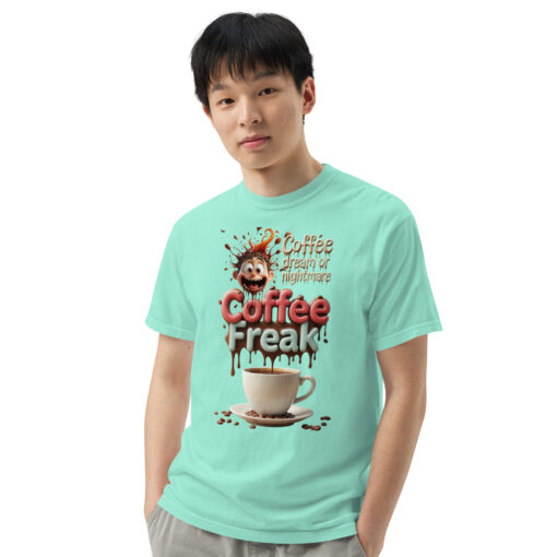 Coffee Freak T-Shirt | Funny Coffee Lover Graphic Tee | Multiple Colors Available - Image 54