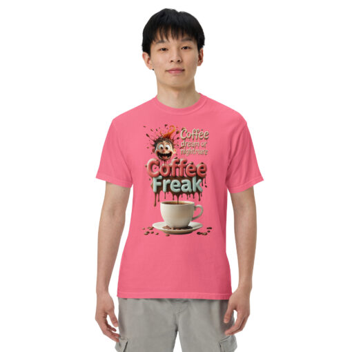 Coffee Freak T-Shirt | Funny Coffee Lover Graphic Tee | Multiple Colors Available - Image 26