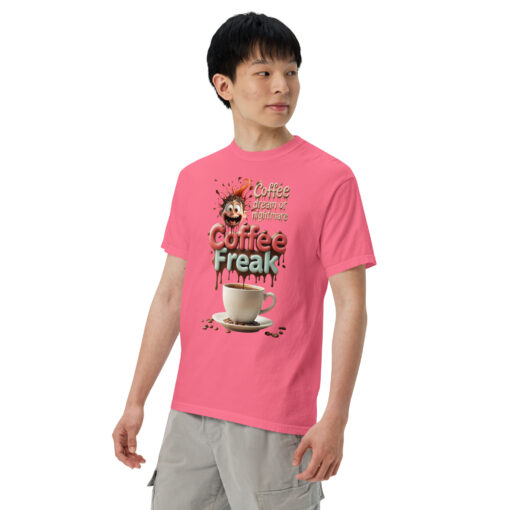 Coffee Freak T-Shirt | Funny Coffee Lover Graphic Tee | Multiple Colors Available - Image 30
