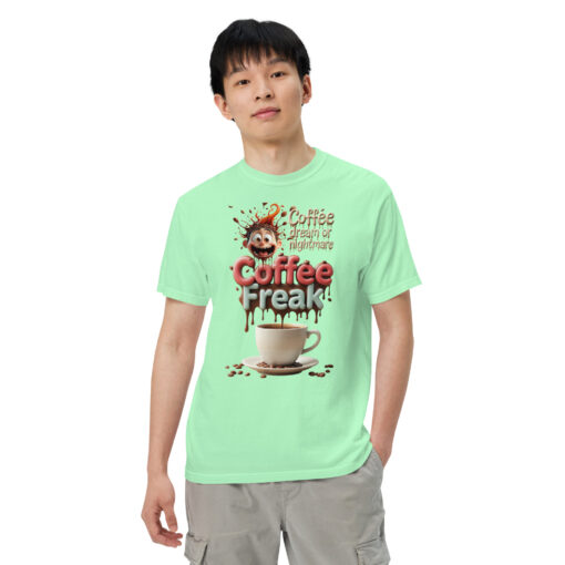 Coffee Freak T-Shirt | Funny Coffee Lover Graphic Tee | Multiple Colors Available - Image 58