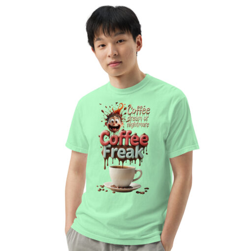 Coffee Freak T-Shirt | Funny Coffee Lover Graphic Tee | Multiple Colors Available - Image 59