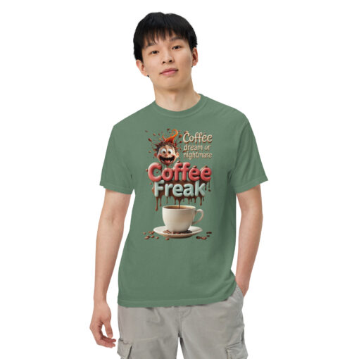 Coffee Freak T-Shirt | Funny Coffee Lover Graphic Tee | Multiple Colors Available - Image 22