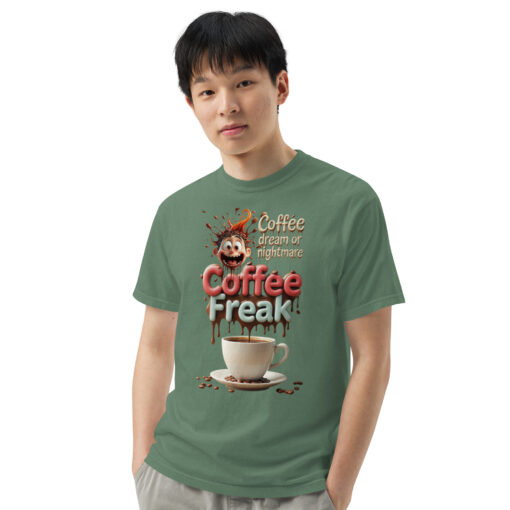 Coffee Freak T-Shirt | Funny Coffee Lover Graphic Tee | Multiple Colors Available - Image 23