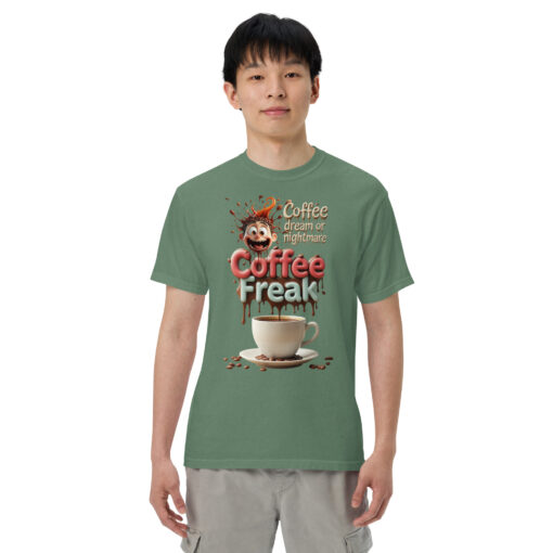 Coffee Freak T-Shirt | Funny Coffee Lover Graphic Tee | Multiple Colors Available - Image 21
