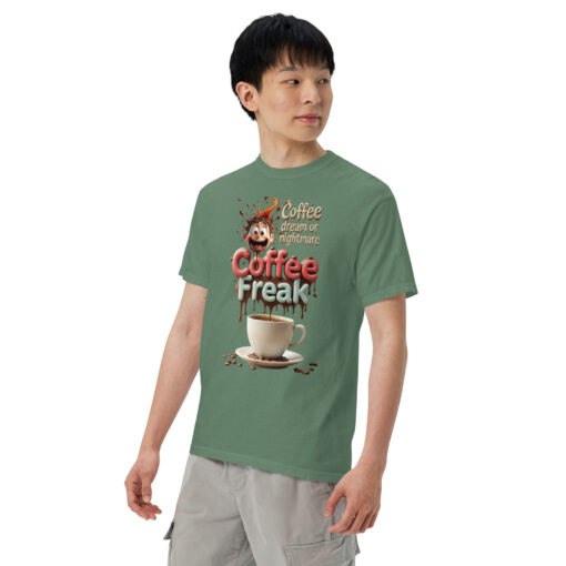 Coffee Freak T-Shirt | Funny Coffee Lover Graphic Tee | Multiple Colors Available - Image 25