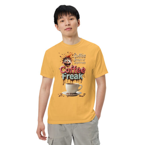 Coffee Freak T-Shirt | Funny Coffee Lover Graphic Tee | Multiple Colors Available - Image 43