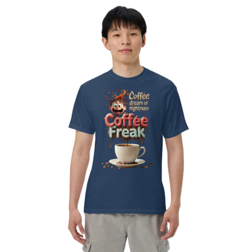 Coffee Freak T-Shirt | Funny Coffee Lover Graphic Tee | Multiple Colors Available - Image 11