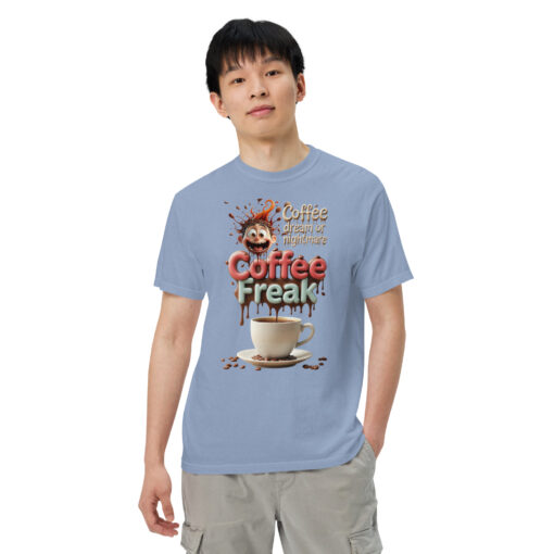 Coffee Freak T-Shirt | Funny Coffee Lover Graphic Tee | Multiple Colors Available - Image 38