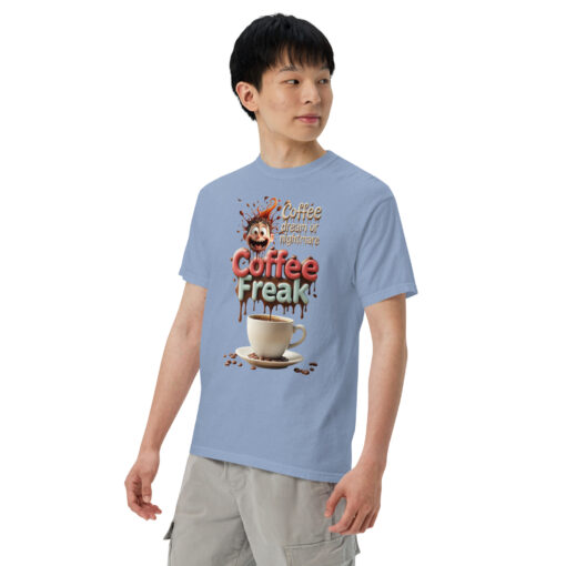 Coffee Freak T-Shirt | Funny Coffee Lover Graphic Tee | Multiple Colors Available - Image 40