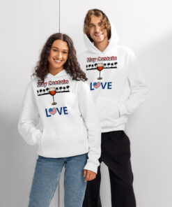 Oversized Heavyweight Hoodie | “May Contain Wine” Funny & Classy Love Design | Cozy Lounge & Streetwear
