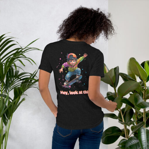 Women’s / Unisex Skateboarding T-Shirt - Image 4