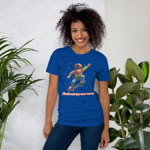 Women’s / Unisex Skateboarding T-Shirt - Image 9
