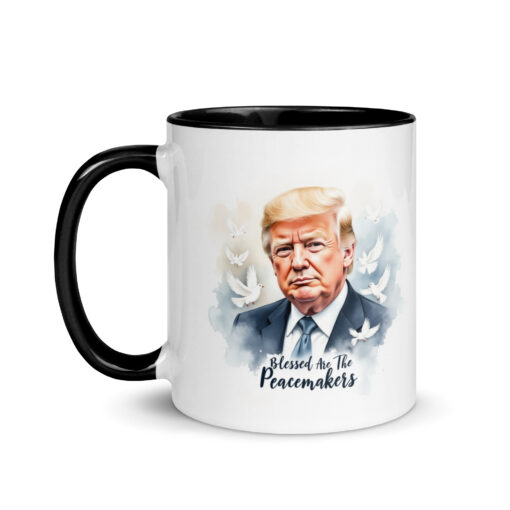 Presidential Peacemakers Mug with Color Inside – Ceramic Coffee & Tea Cup - Image 4