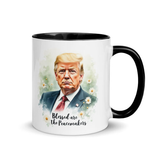 Presidential Peacemakers Mug with Color Inside – Ceramic Coffee & Tea Cup - Image 2