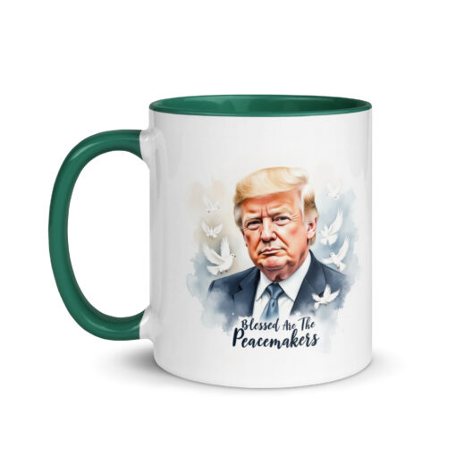 Presidential Peacemakers Mug with Color Inside – Ceramic Coffee & Tea Cup - Image 13