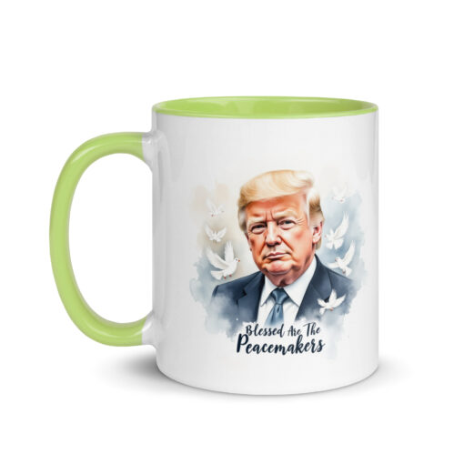 Presidential Peacemakers Mug with Color Inside – Ceramic Coffee & Tea Cup - Image 28