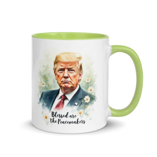 Presidential Peacemakers Mug with Color Inside – Ceramic Coffee & Tea Cup - Image 26