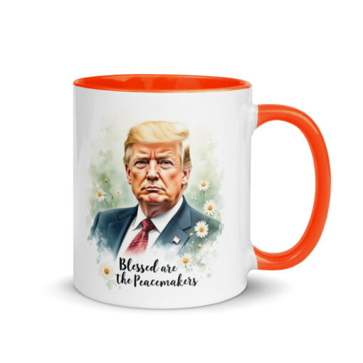 Presidential Peacemakers Mug with Color Inside – Ceramic Coffee & Tea Cup - Image 14