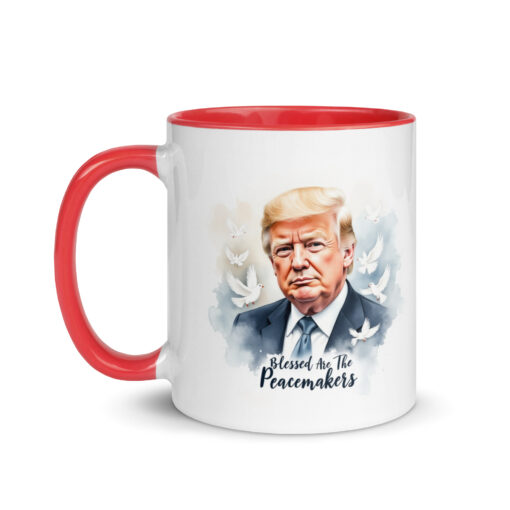 Presidential Peacemakers Mug with Color Inside – Ceramic Coffee & Tea Cup - Image 10