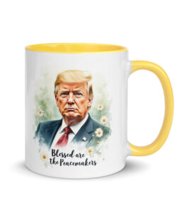 Presidential Peacemakers Mug with Color Inside – Ceramic Coffee & Tea Cup