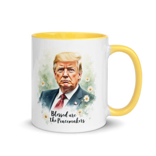 Presidential Peacemakers Mug with Color Inside – Ceramic Coffee & Tea Cup