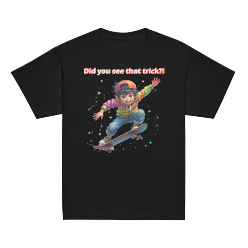 Youth classic tee Skateboarding T-shirt - Image 4