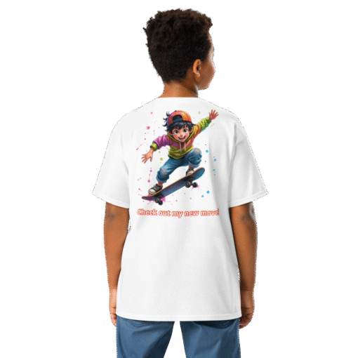 Youth classic tee Skateboarding T-shirt - Image 13