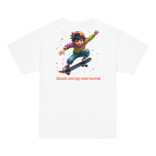 Youth classic tee Skateboarding T-shirt - Image 3