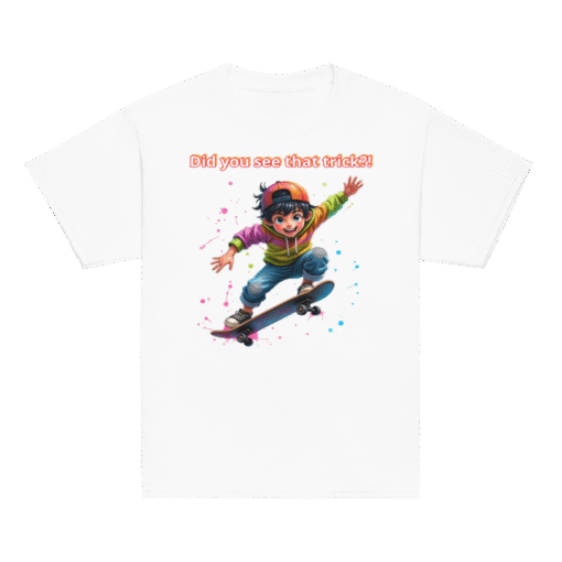 Youth classic tee Skateboarding T-shirt - Image 5